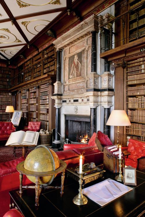 library hatfield house