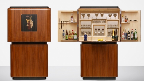 David Linley Tini time cocktail cabinet