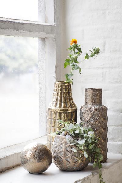 Gold Vases from The Estate Yard 